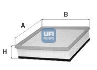 Obrázok Vzduchový filter UFI  3011300