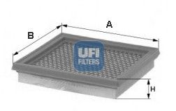 Obrázok Vzduchový filter UFI  3025000
