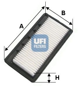 Obrázok Vzduchový filter UFI  3053800