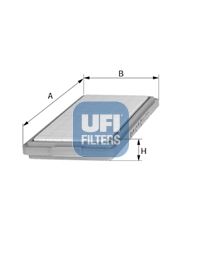 Obrázok Vzduchový filter UFI  3090600