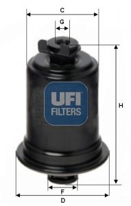 Obrázok Palivový filter UFI  3152200