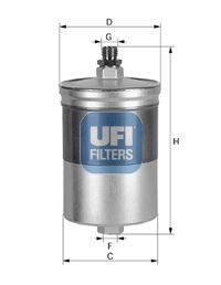 Obrázok Palivový filter UFI  3156300