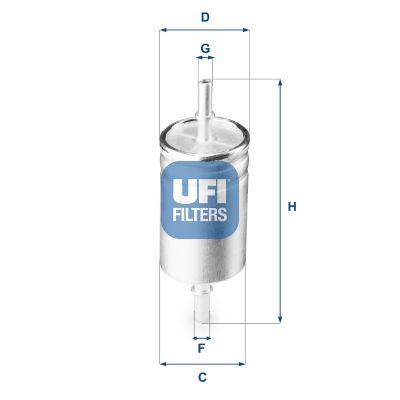 Obrázok Palivový filter UFI  3194100