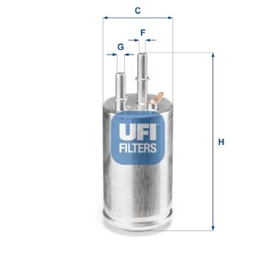 Obrázok Palivový filter UFI  3195100