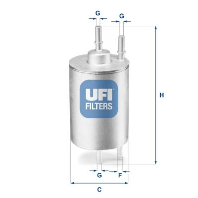 Obrázok Palivový filter UFI  3195800