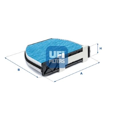 Obrázok Filter vnútorného priestoru UFI  3416300