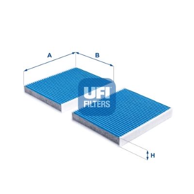 Obrázok Filter vnútorného priestoru UFI  3439400