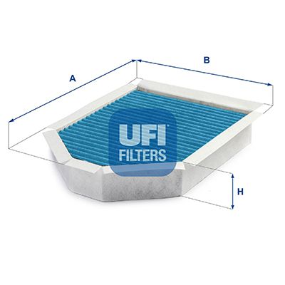 Obrázok Filter vnútorného priestoru UFI  3437700