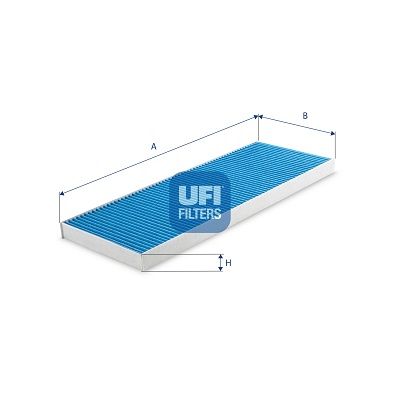 Obrázok Filter vnútorného priestoru UFI  3445300
