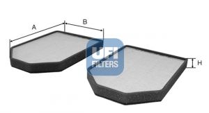 Obrázok Filter vnútorného priestoru UFI  5300900
