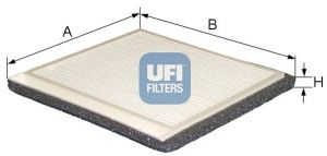 Obrázok Filter vnútorného priestoru UFI  5318800