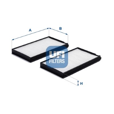 Obrázok Filter vnútorného priestoru UFI  5339400