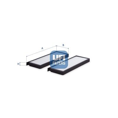 Obrázok Filter vnútorného priestoru UFI  5339500