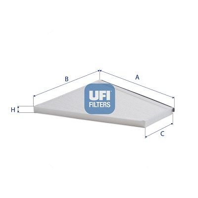 Obrázok Filter vnútorného priestoru UFI  5358400