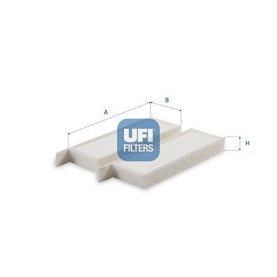 Obrázok Filter vnútorného priestoru UFI  5358700