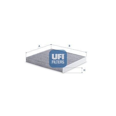 Obrázok Filter vnútorného priestoru UFI  5443700