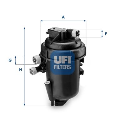 Obrázok Palivový filter UFI  5508400