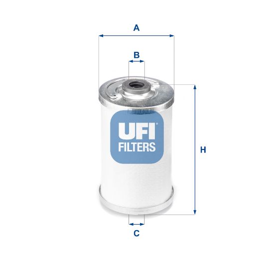 Obrázok Palivový filter UFI  2105000