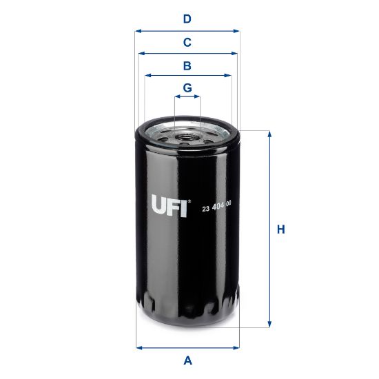Obrázok Olejový filter UFI  2340400