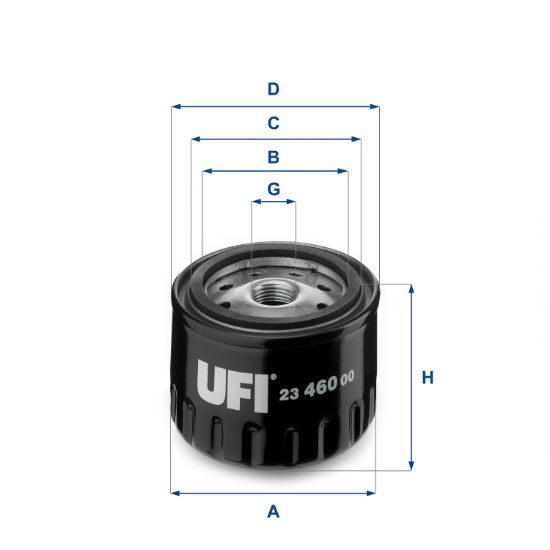 Obrázok Olejový filter UFI  2346000