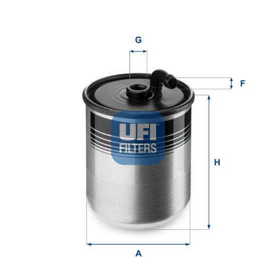 Obrázok Palivový filter UFI  2442900