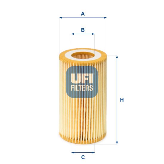 Obrázok Olejový filter UFI  2500300