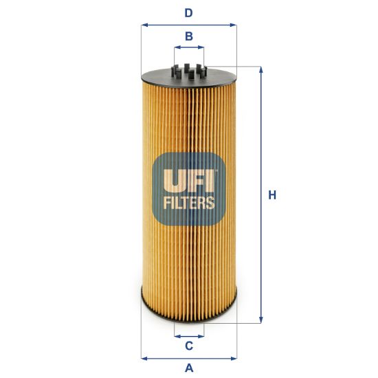 Obrázok Olejový filter UFI  2500600