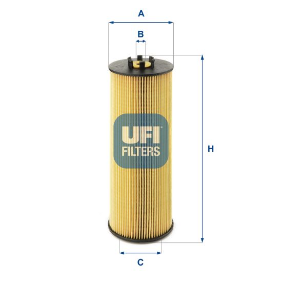 Obrázok Olejový filter UFI  2501900