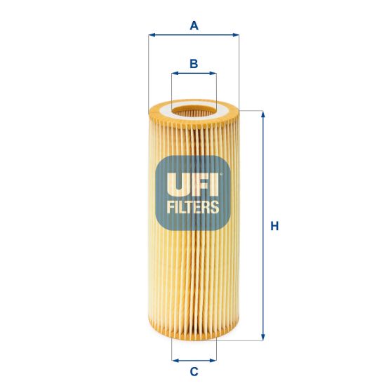 Obrázok Olejový filter UFI  2502100