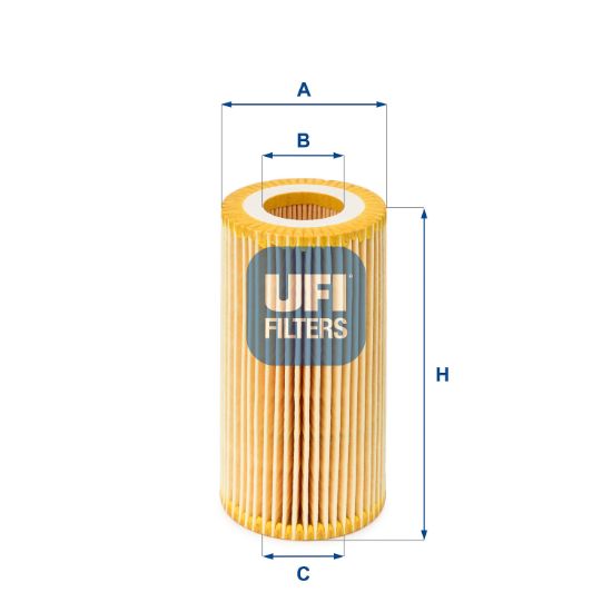 Obrázok Olejový filter UFI  2503900
