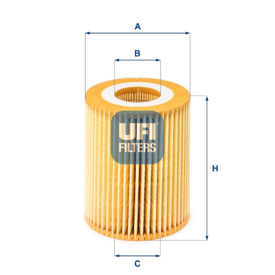 Obrázok Olejový filter UFI  2506900