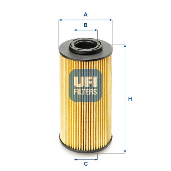 Obrázok Olejový filter UFI  2507000