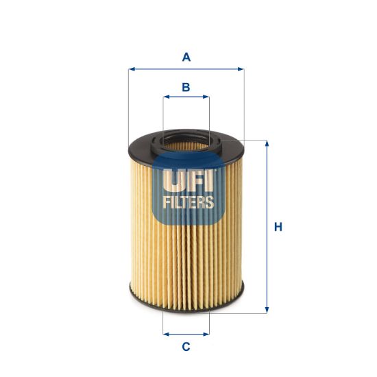Obrázok Olejový filter UFI  2507500