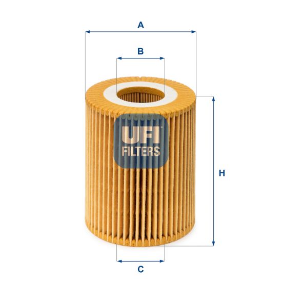 Obrázok Olejový filter UFI  2508500