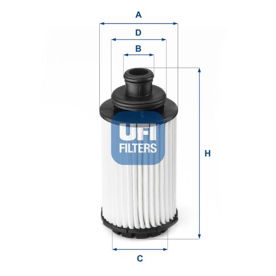 Obrázok Olejový filter UFI  2511800