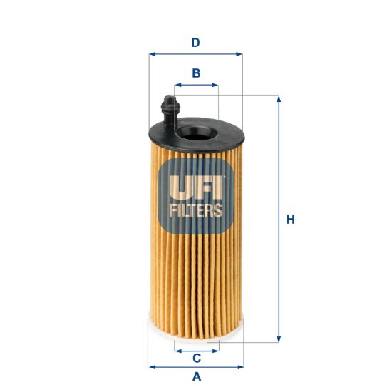 Obrázok Olejový filter UFI  2514200