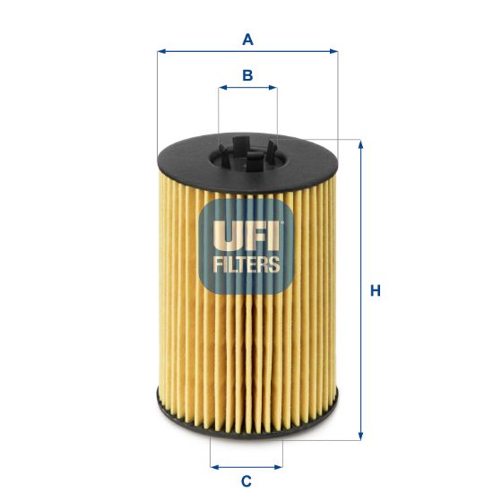 Obrázok Olejový filter UFI  2514400