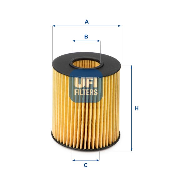 Obrázok Olejový filter UFI  2515100
