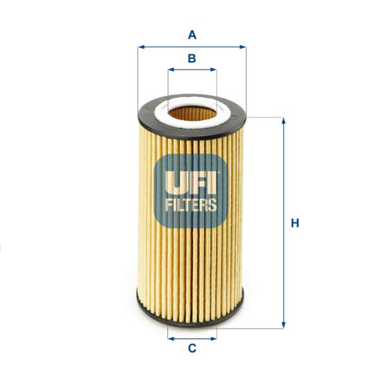 Obrázok Olejový filter UFI  2515400