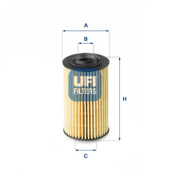 Obrázok Olejový filter UFI  2516300
