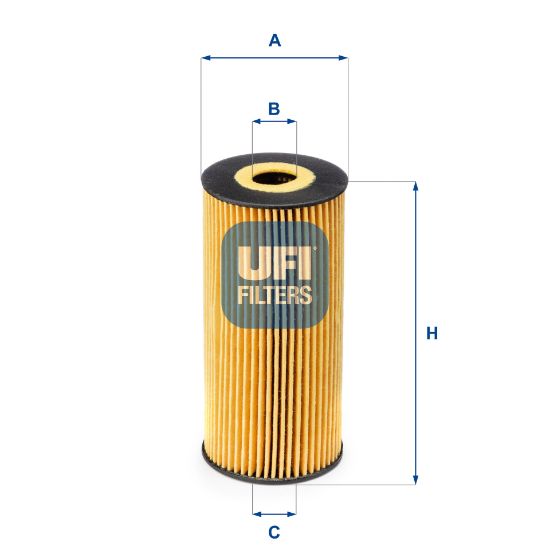 Obrázok Olejový filter UFI  2516600