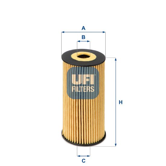 Obrázok Olejový filter UFI  2517000