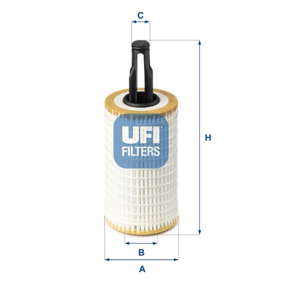 Obrázok Olejový filter UFI  2517200