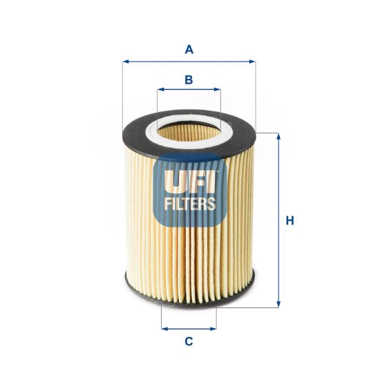 Obrázok Olejový filter UFI  2517700