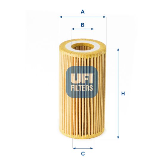 Obrázok Olejový filter UFI  2518000
