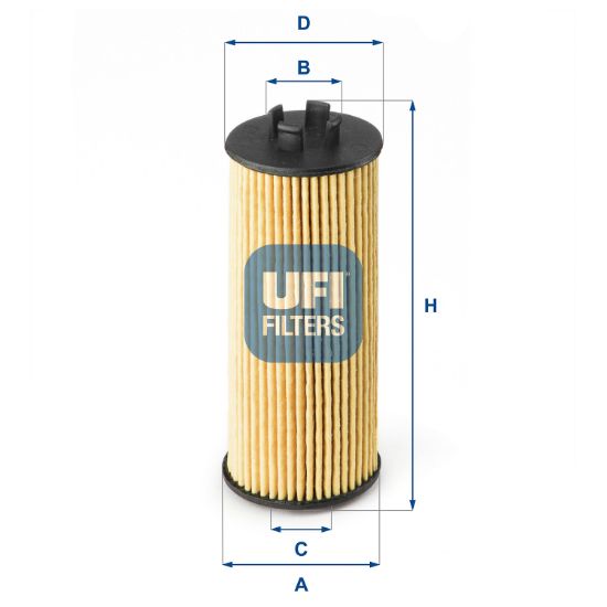 Obrázok Olejový filter UFI  2518500