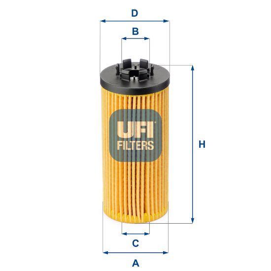 Obrázok Olejový filter UFI  2521100