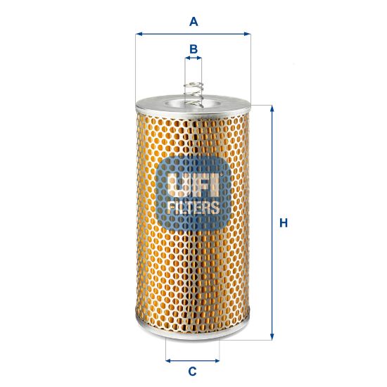 Obrázok Olejový filter UFI  2542300