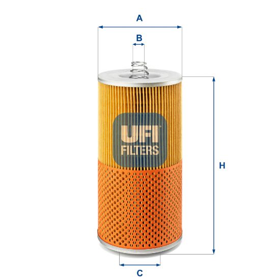 Obrázok Olejový filter UFI  2542301