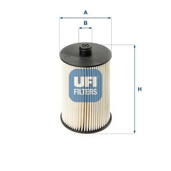 Obrázok Palivový filter UFI  2601800